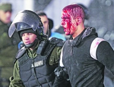 Βελιγράδι: Kροάτες χούλιγκανς συμμετείχαν σε επεισόδια του παιχνιδιού Παρτιζάν με τον Ερυθρό Αστέρα (βίντεο)